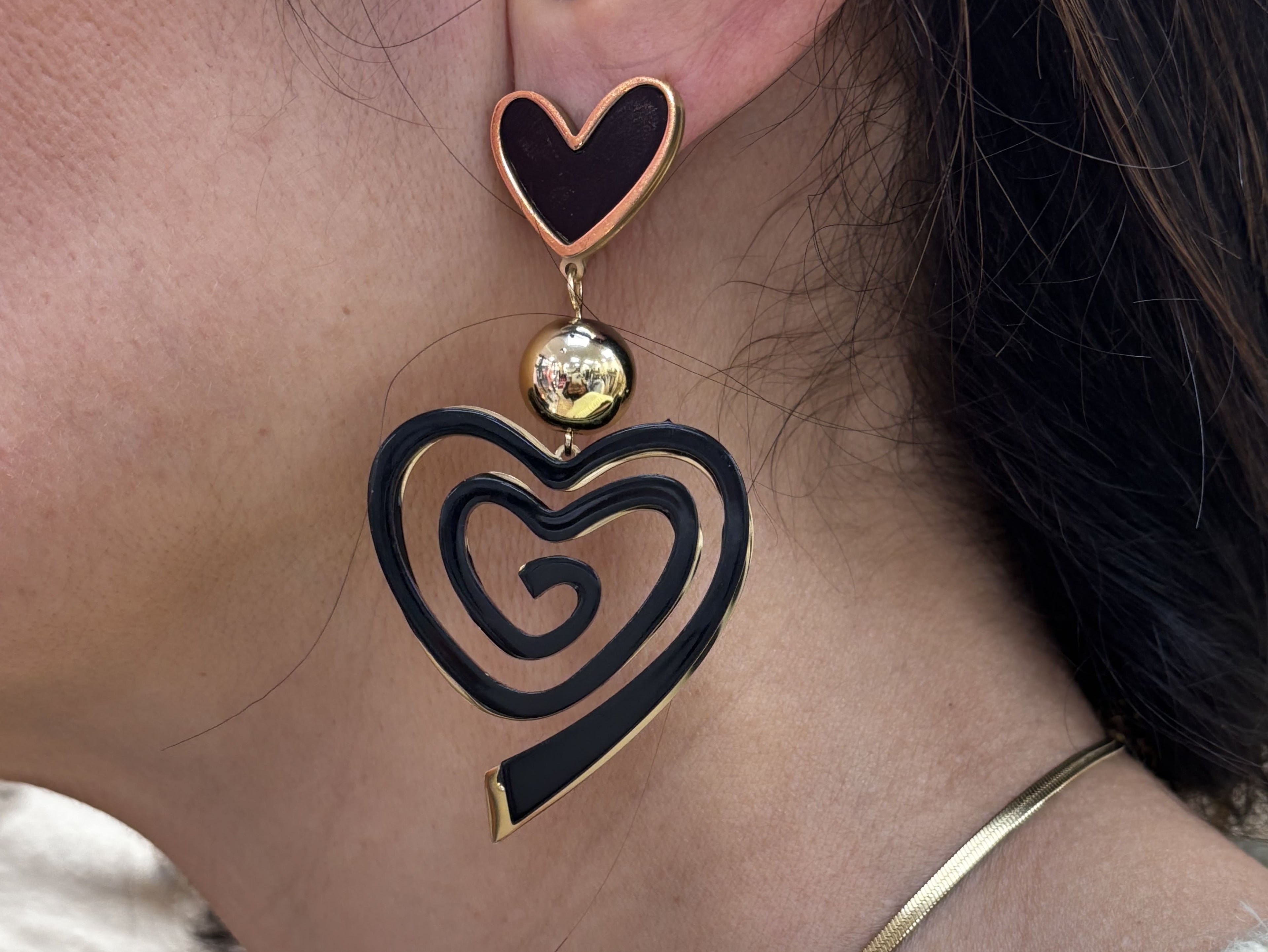 BOUCLES D’OREILLES CŒUR