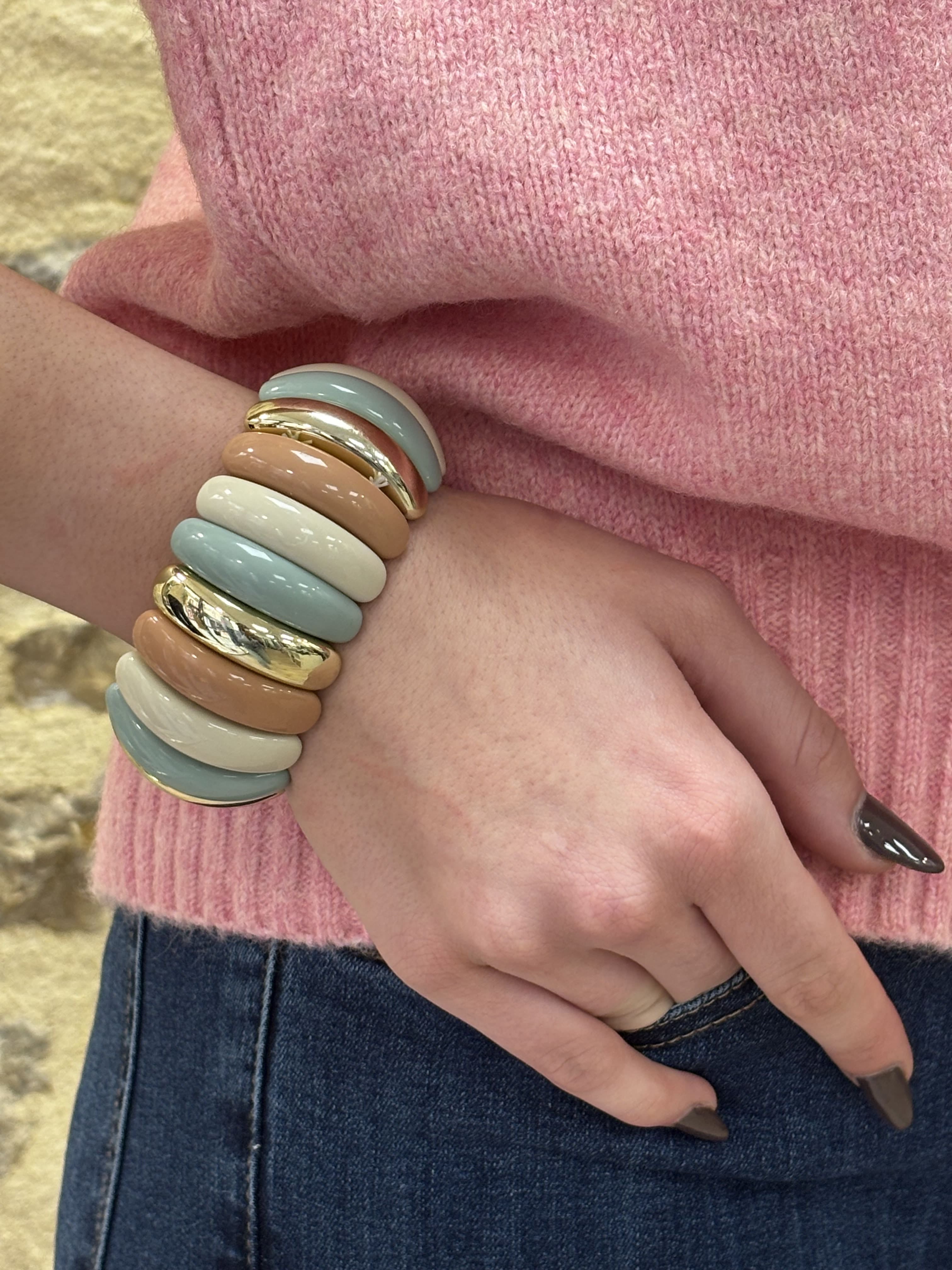 BRACELETS POMPON