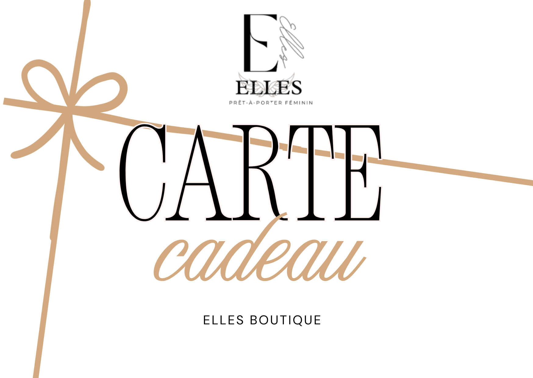 Carte Cadeau Elles