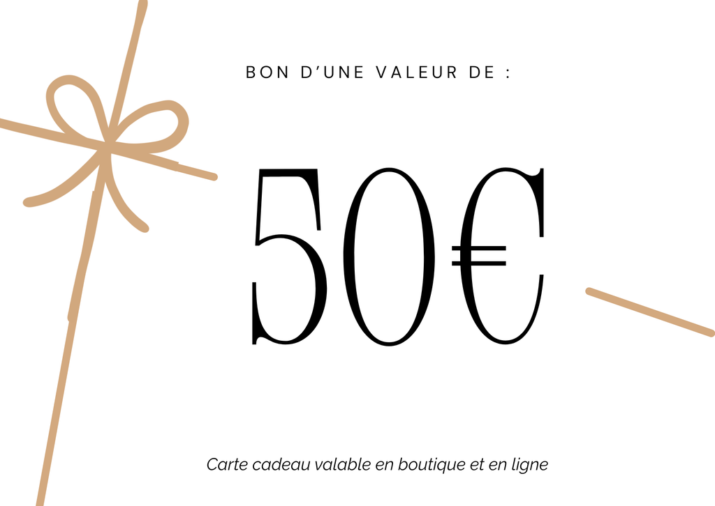 Carte Cadeau Elles