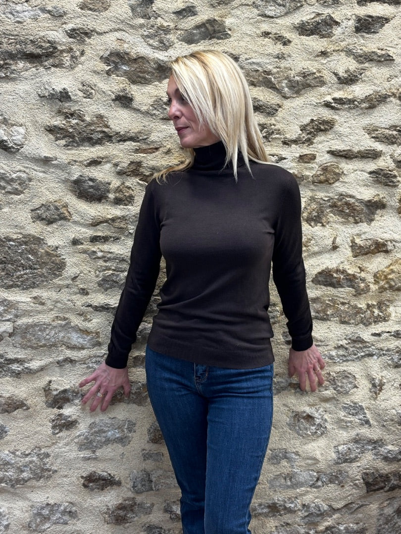 PULL COL ROULÉ