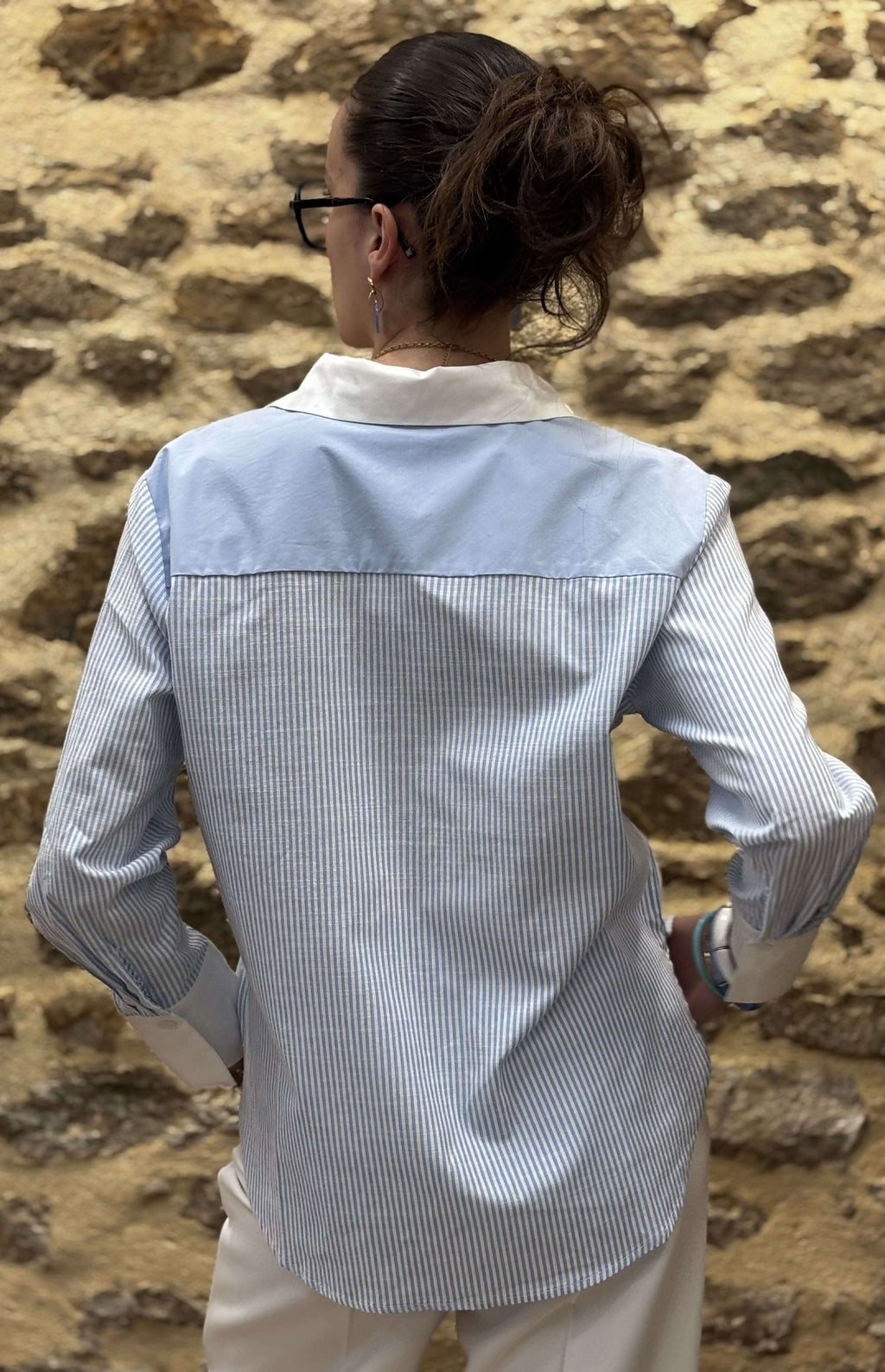 CHEMISE COL RAYE
