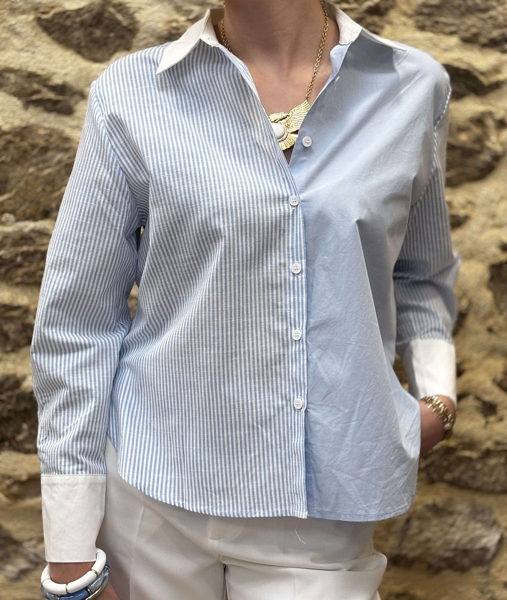 CHEMISE COL RAYE