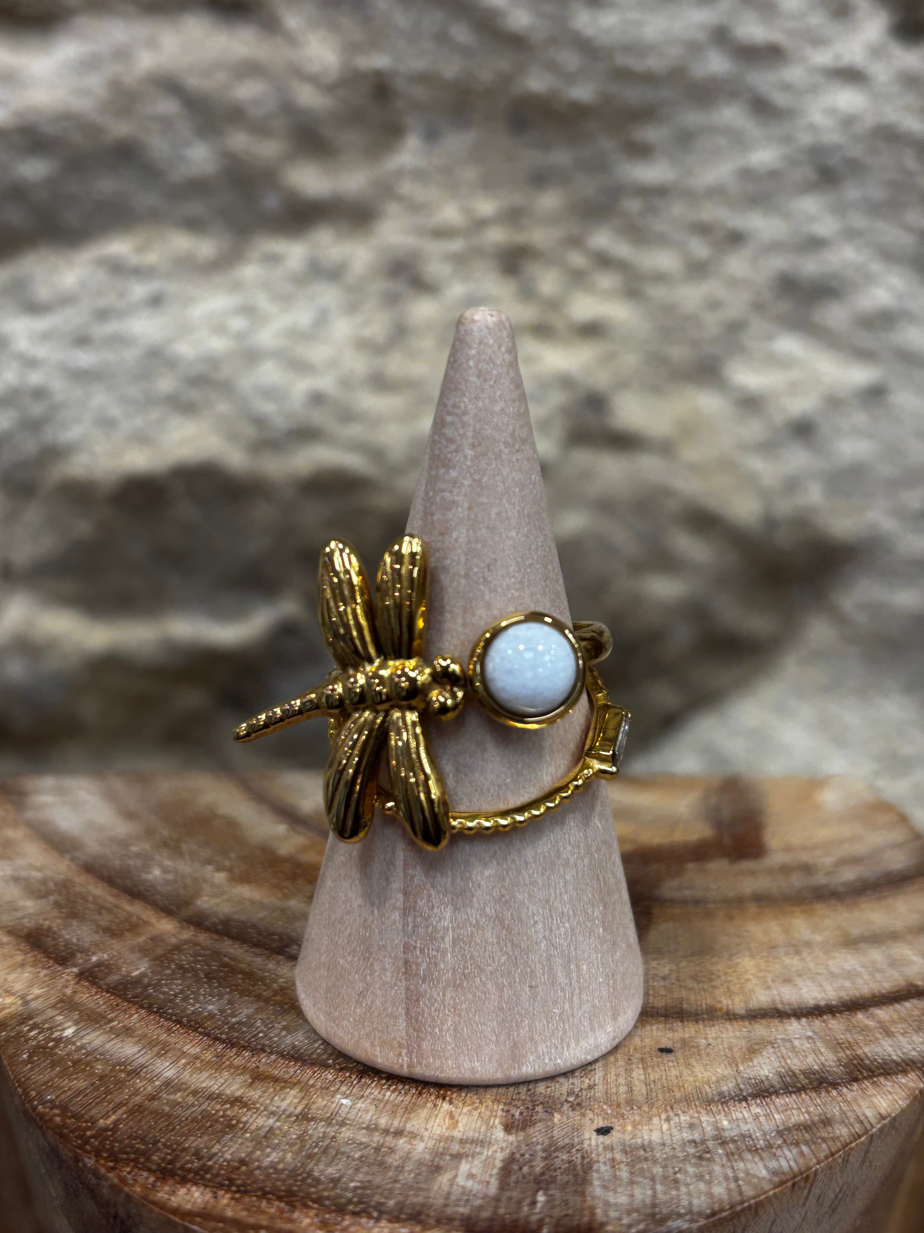 BAGUE LIBELLULE