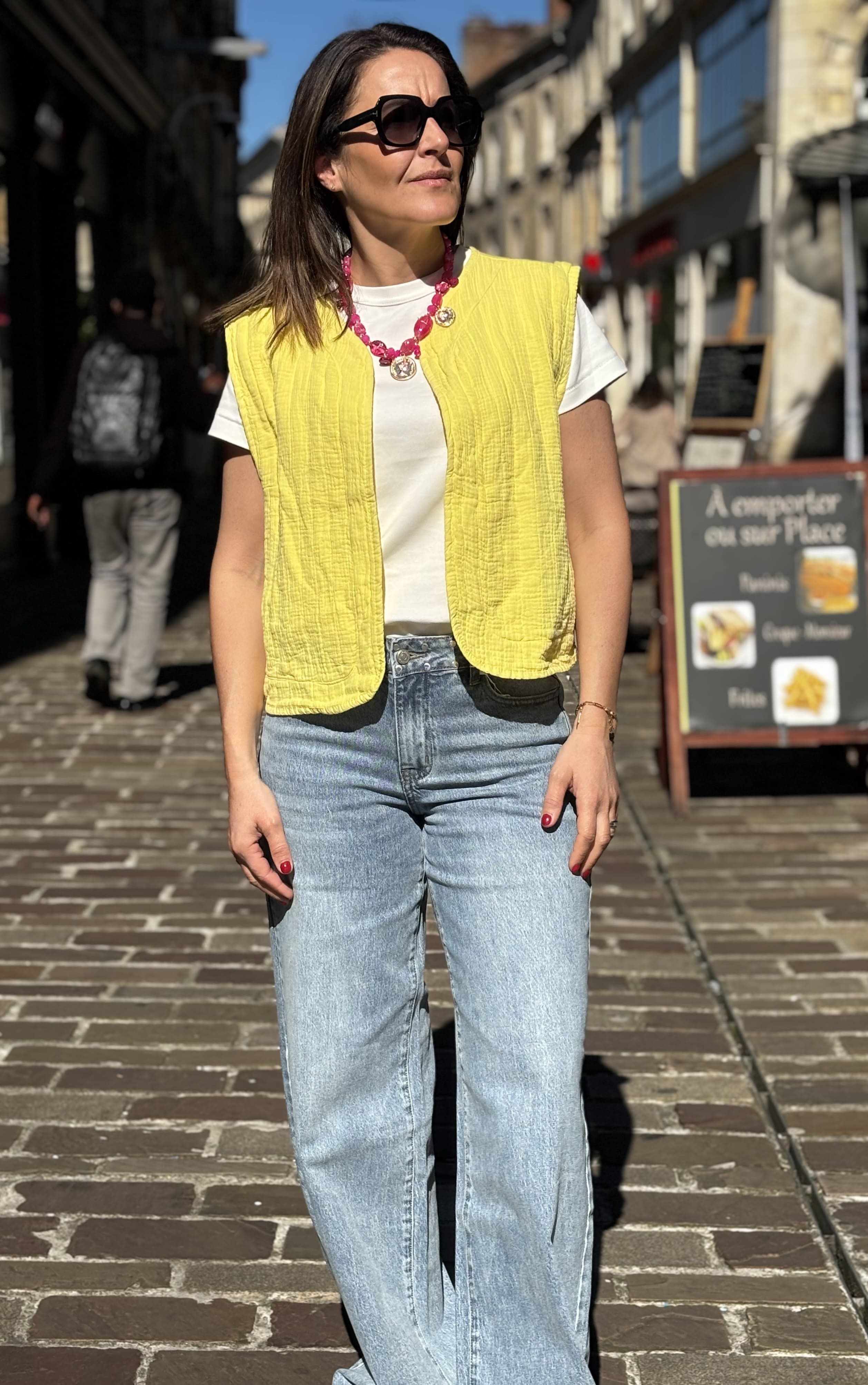 GILET LILA