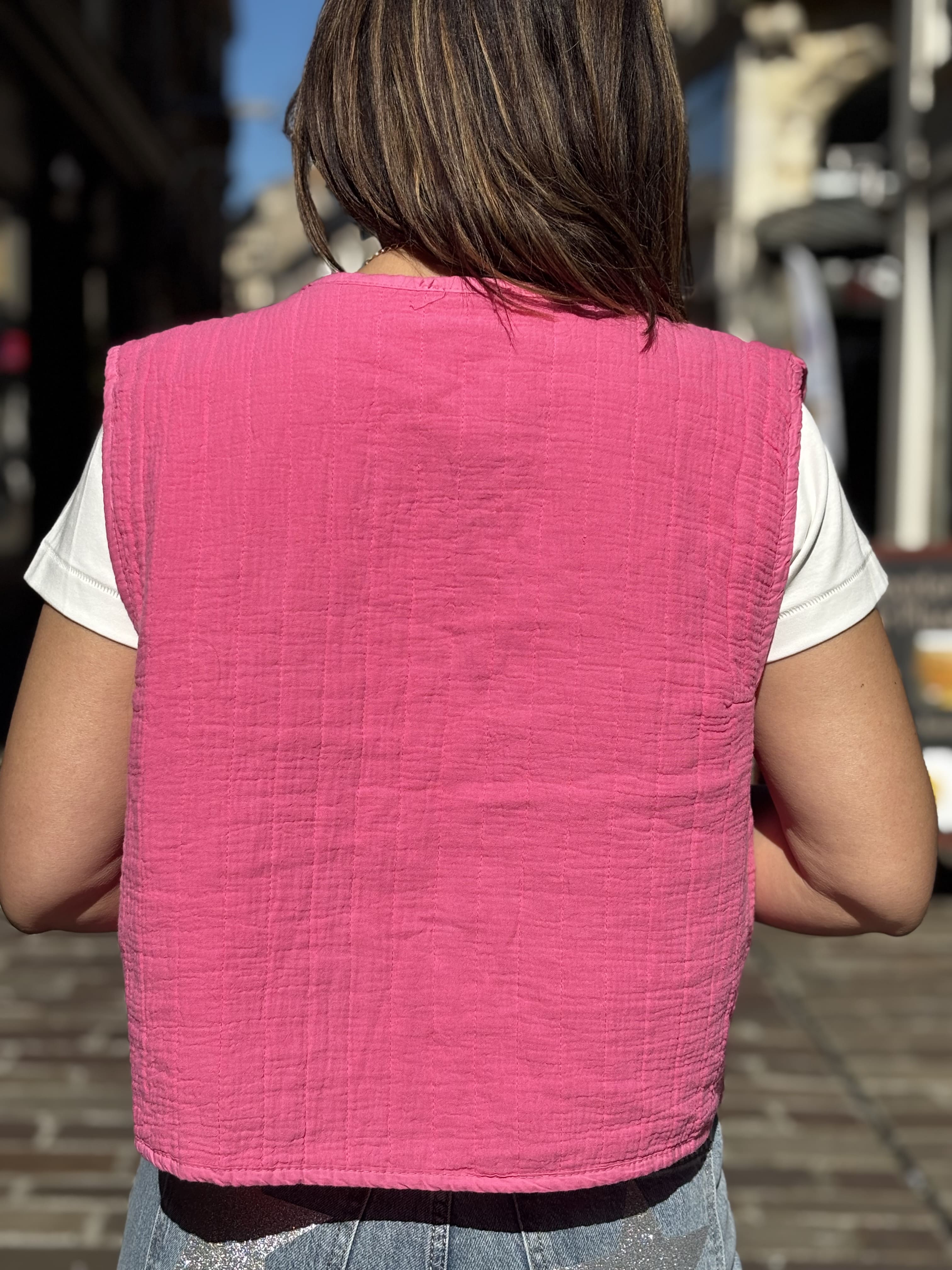 GILET LILA