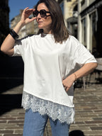 TEE SHIRT DENTELLE