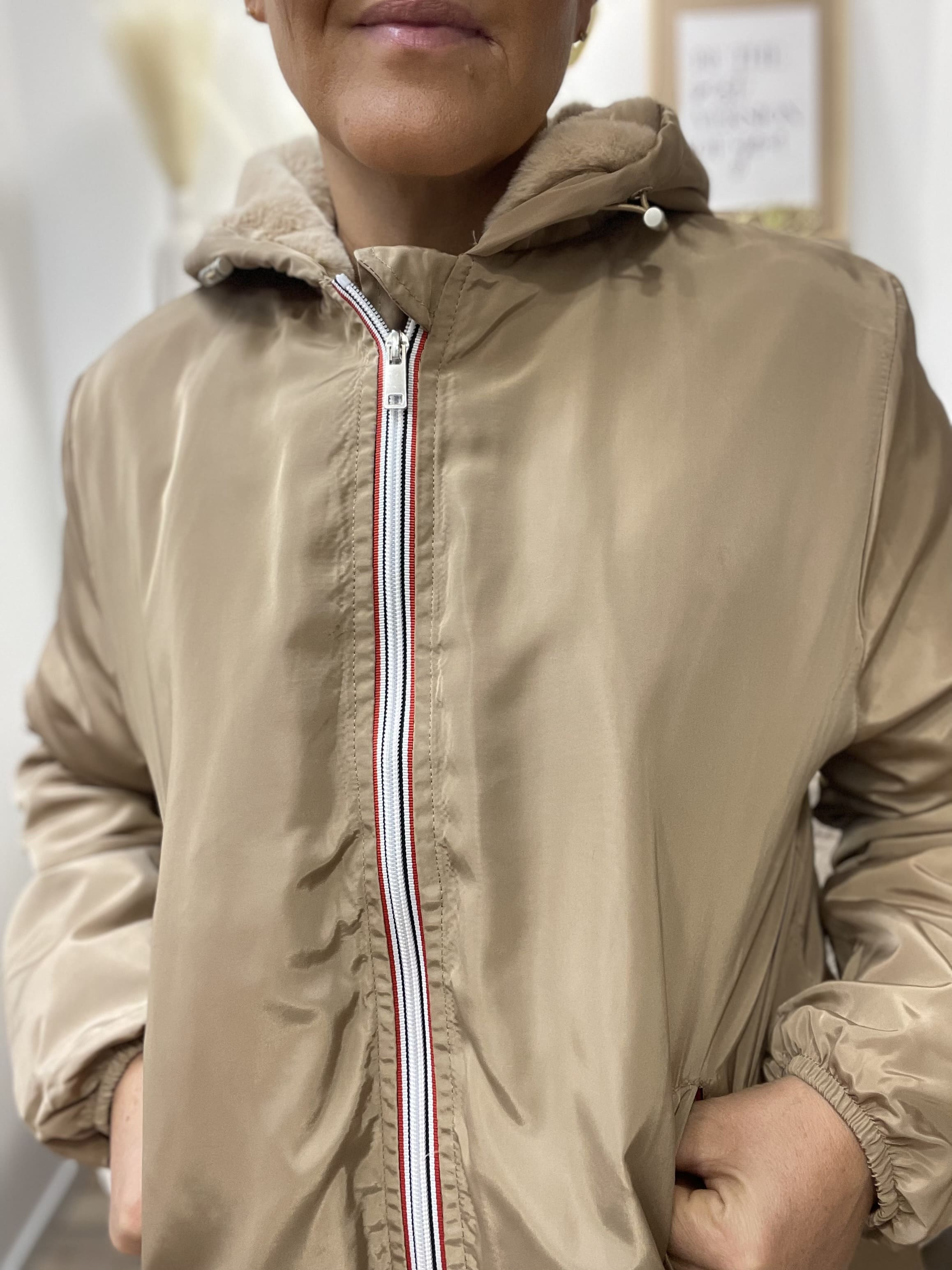 Manteau beige