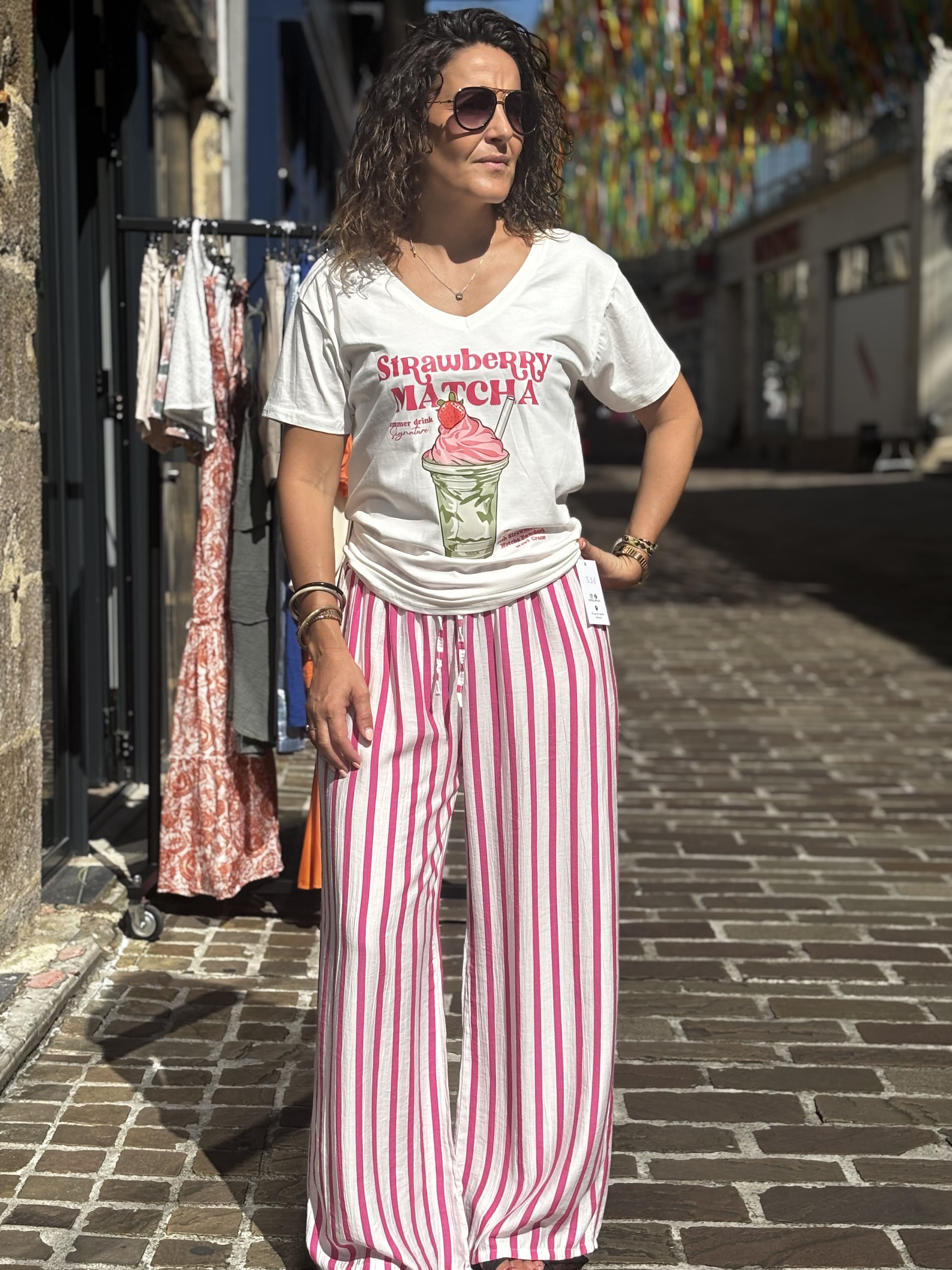 PANTALON RAYÉ