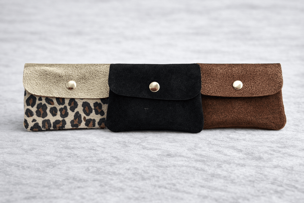 MINI POCHETTE CUIR NUBUCK