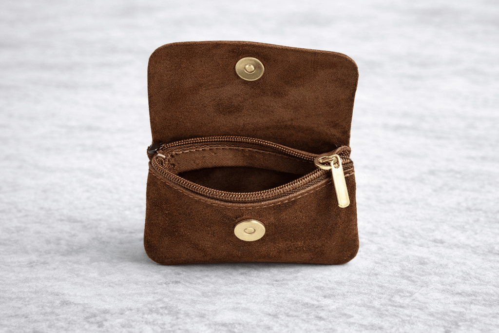 MINI POCHETTE CUIR NUBUCK