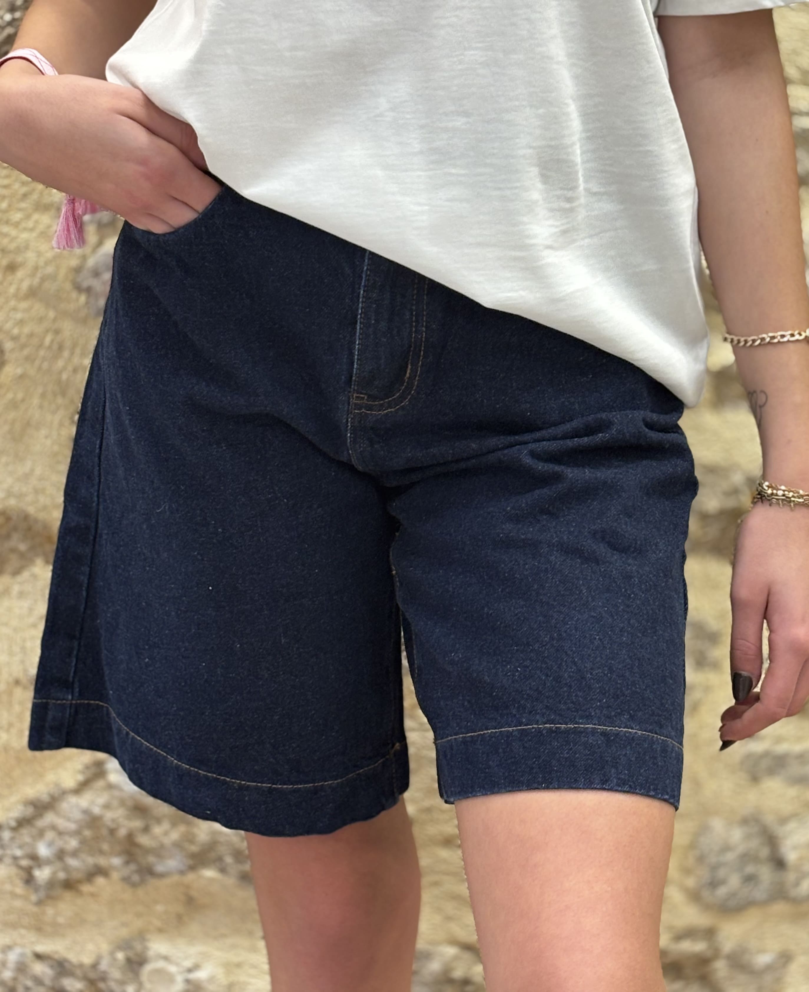 SHORT BERMUDA JEANS